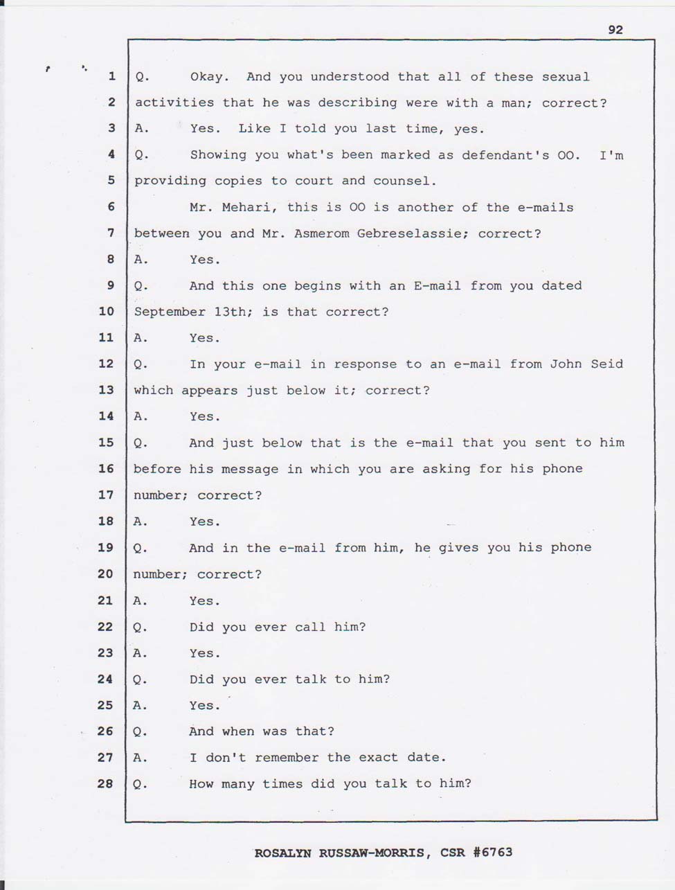 Merhawi's testimony Feb. 27, 2008